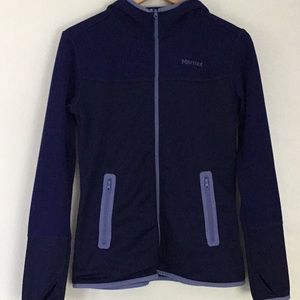 Marmot full-zip hooded midlayer